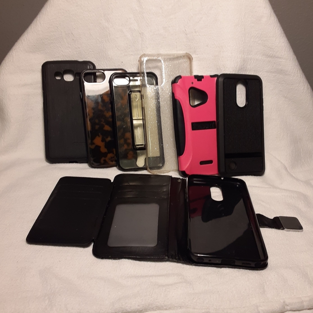 Assorted Cell Phone Case Lot - 8 ct